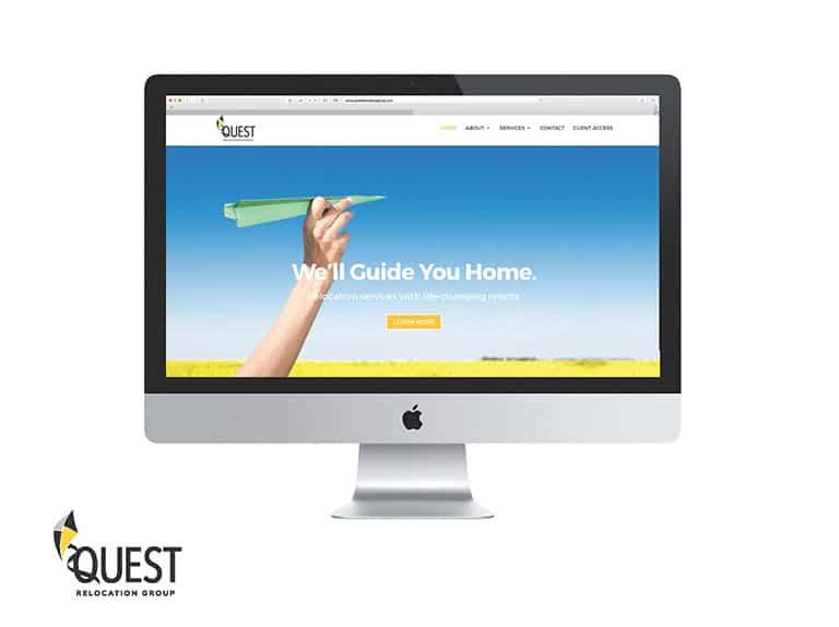Quest Relocation Group website
